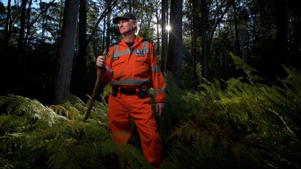 Camden Haven SES volunteer Gordon Hutchinson began searching for William a few hours after he disappeared.