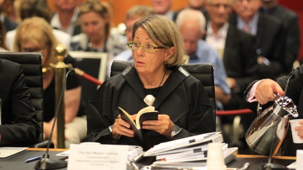 ICAC Commissioner Megan Latham is presiding over the inquiry into allegations of fraud at Botany Bay City Council.