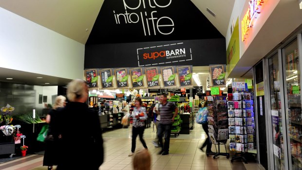 Supabarn is claiming it is owed $16 million, including $8 million in damages, for breaches of the lease at the Kaleen shopping centre, where it still runs one of its stores.
