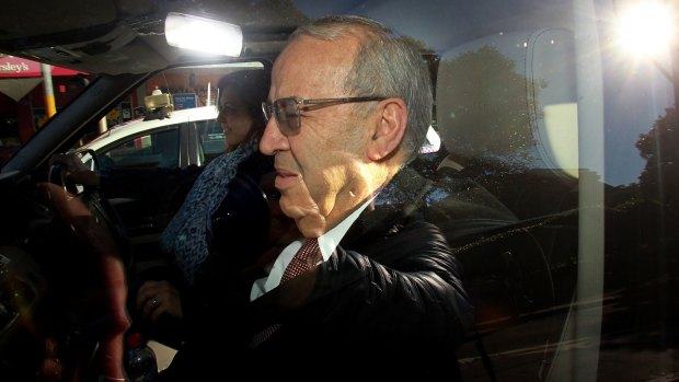 Eddie Obeid leaves Darlinghurst Supreme Court after the guilty verdict on June 28.