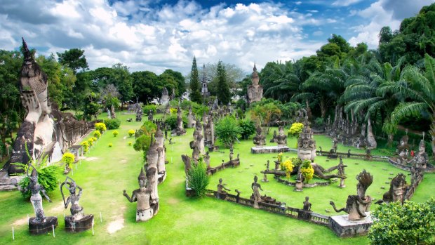 Buddha Park is 25kms southeast of Vientiane.