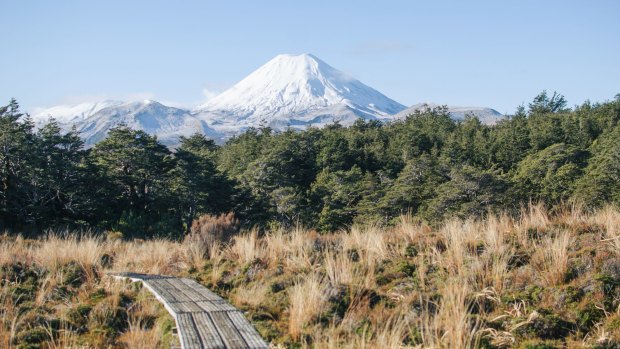 There are plenty of outdoor activities, with hikers heading out to walk the famed Tongariro Alpine Crossing, which winds its way through the craggy landscape.