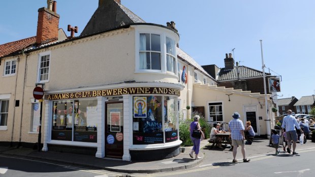 The Adnams Brewery shop, Southwold