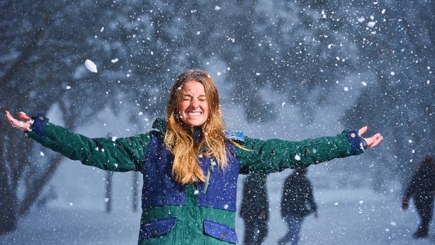 The cold conditions are good news for snow lovers at Mount Buller.