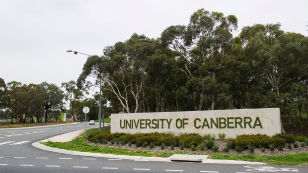 The University of Canberra campus at Bruce.