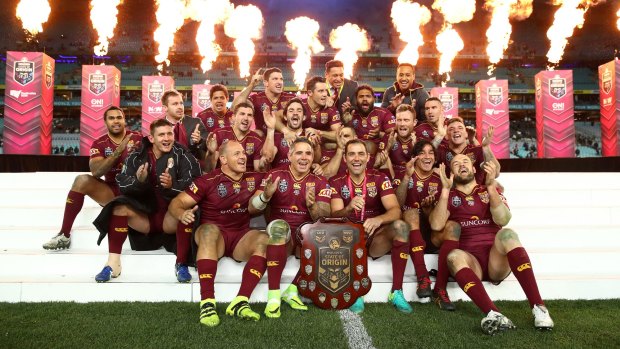 Dominant: Queensland won in 2016, and have taken 10 of the last 11 series.