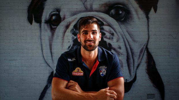 Western Bulldogs player Marcus Adams has found his path.