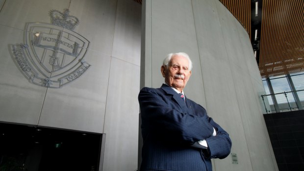 Professor Sir Rupert Myers at UNSW Canberra.