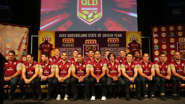 Only seven of the 17 Maroons count as "real Queenslanders".