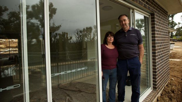 Andrew and Tracy Curtis are about to move into their new home at Yellow Rock.