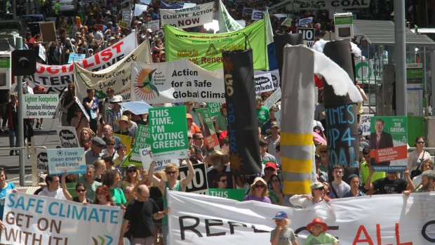 State election rally in 2010 calling on all political parties to replace Hazelwood.  