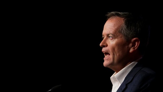 Bill Shorten: Shows the courage to back his shadow treasurer on policy.