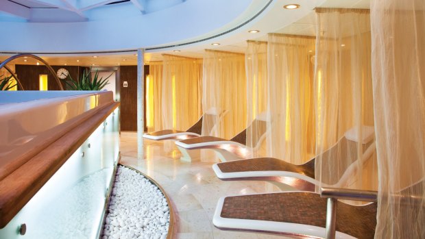Spa on Seabourn Sojourn.