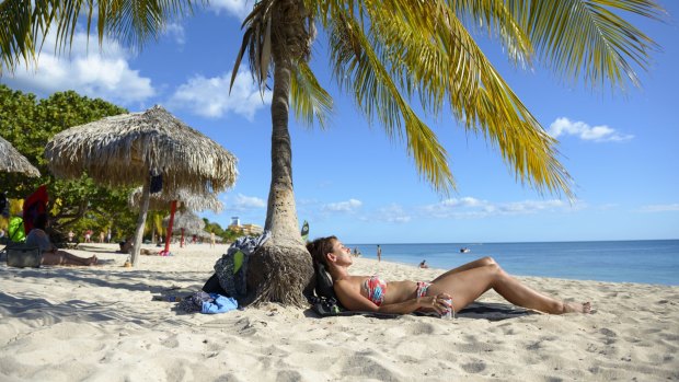 Playa Ancon, just outside Trinidad.