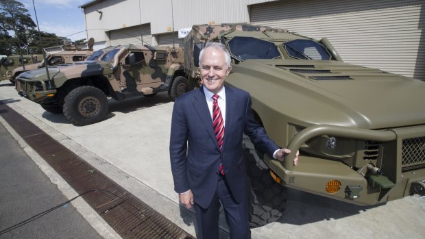 "A hackneyed photo op in front of military hardware will not convince the public."