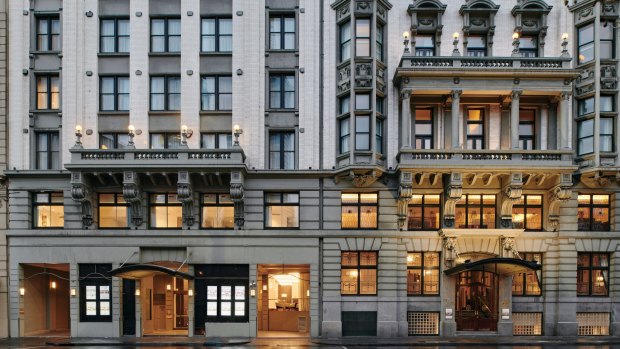 The 1913 building oozes old-world opulence.