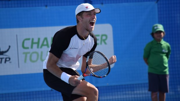 Frenchman Hugo Grenier defeated number one seed and defending champion Dudi Sela in straight sets at the Canberra Challenger on Wednesday.