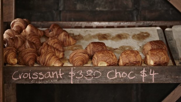 Some of the produce of the artisan wholesale bakery at The Farm.