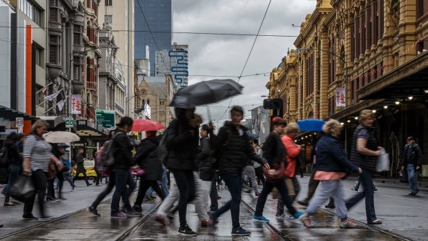 This weekend will look more like Melbourne on Friday, with rain and cool temperatures.