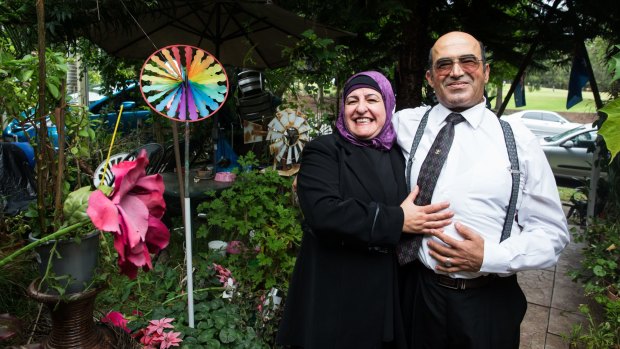 Transplant recipient Mohamed Taleb Hawcher, with wife Ghiwa, says a donated kidney gave him "a life from nowhere".