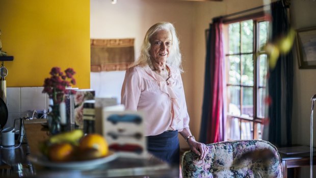 My way: Robyn Thorne at home in Gundaroo. 