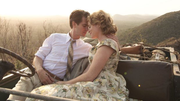 : Andrew Garfield and Claire Foy as Robin and Diana Cavendish before tragedy struck.