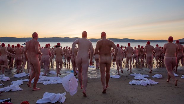 The Nude Solstice Swim.