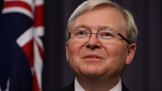 Kevin Rudd: Was this when things started to get weird?