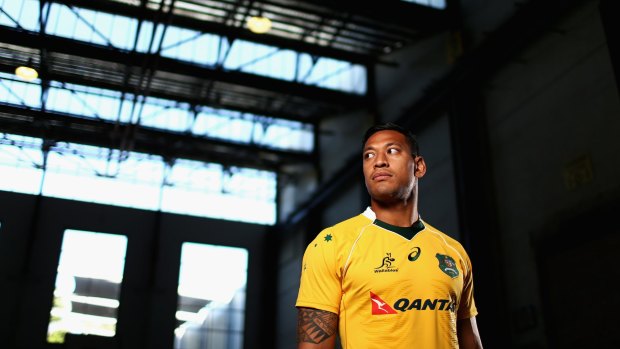 Pathways: Israel Folau believes rugby has a part to play in the west.