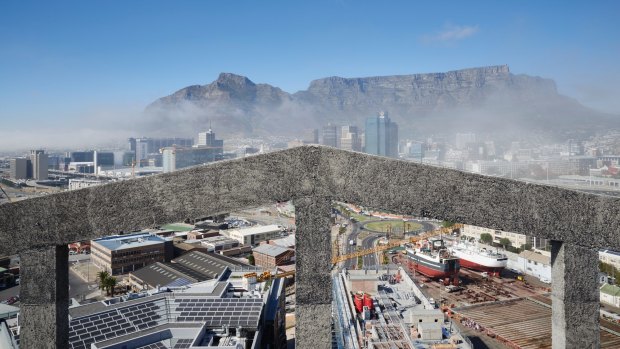 Magnificent views from The Silo Hotel.