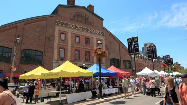 St Lawrence Market in Toronto.