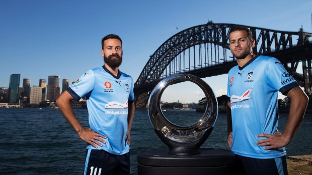 Sydney FC players Alex Brosque and Bobo are not looking further ahead than their semi-final against Perth Glory on Saturday.