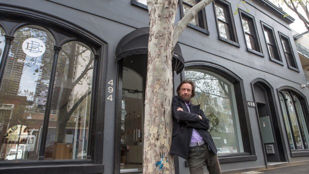 Heritage activist Adam Ford will stand for Melbourne City Council in a bid to protect buildings like this Victorian-era workshop on La Trobe Street.