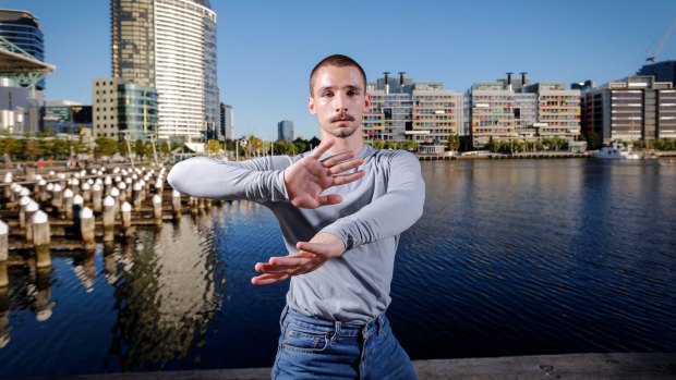 Dancer and choreographer James Batchelor says that when he stepped back on land after two months at sea ''my body was still swaying''.