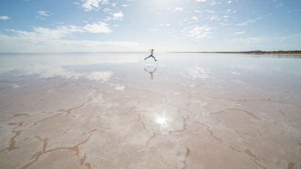 Lake Eyre, South Australia.