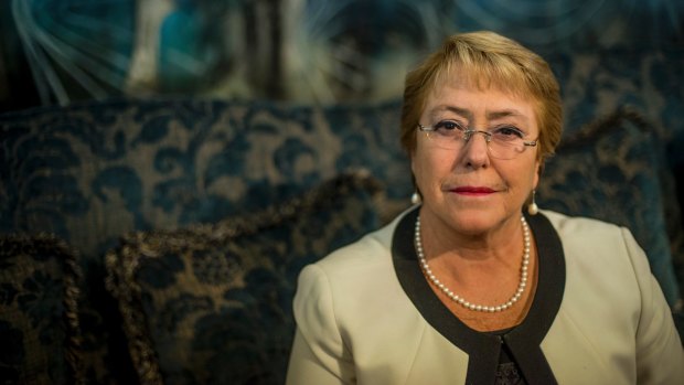 Chilean President Michelle Bachelet, whose second term ends next year, is the last female head of government standing in the Americas.