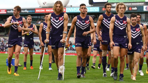 Fremantle look set for some more pain against Adelaide on Saturday.