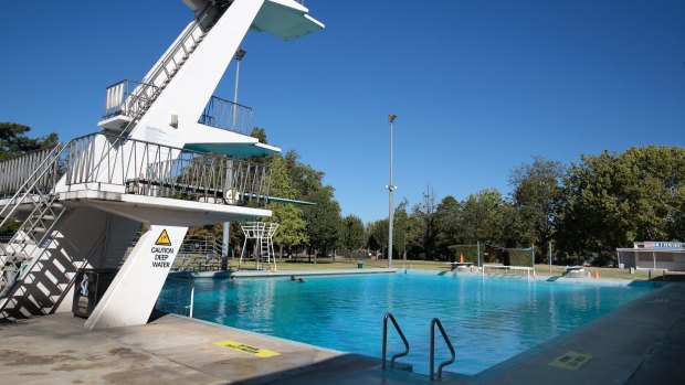 Leaks were found at the Canberra Olympic Pool in the 1980s