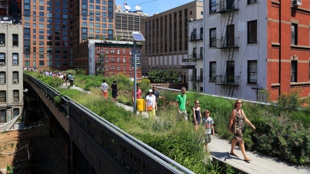 Walk the High Line when visiting New York.