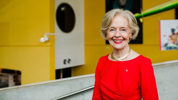 The Honourable Quentin Bryce is receiving an Honorary Doctorate, at the University of Canberra graduation.