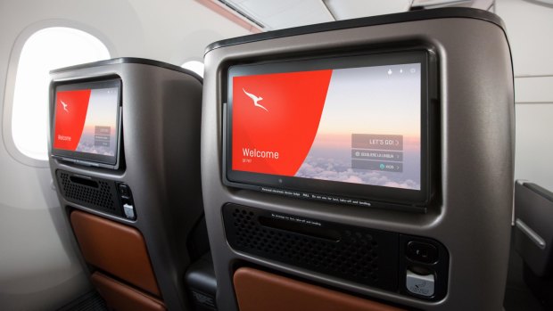 Qantas passengers spent more than 60 million hours using the airline's inflight entertainment systems this year.