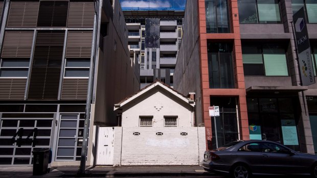 The Little White House at 42 Garden Street in South Yarra. 