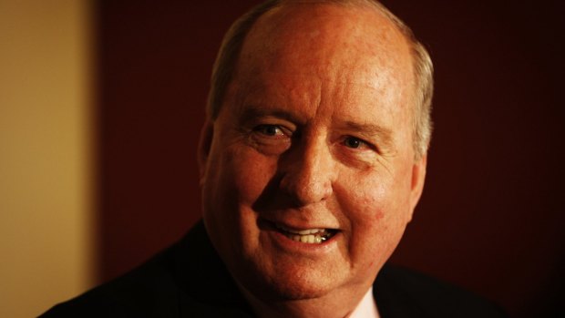 Broadcaster Alan Jones has been very supportive of now disgraced minister Ian Macdonald.
