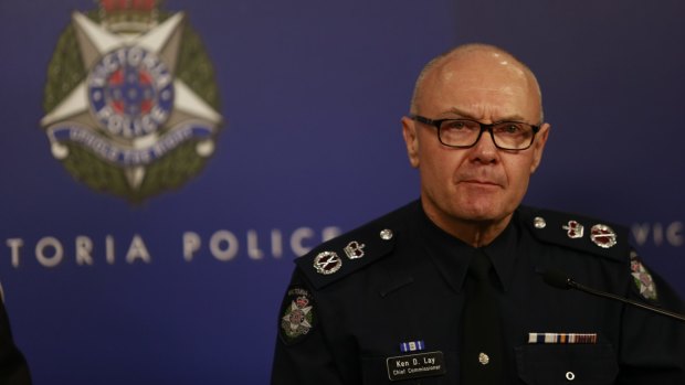Former Victoria Police chief commissioner Ken Lay.