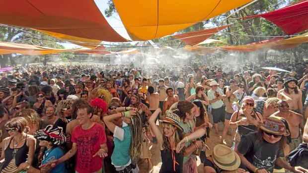 The Rainbow Serpent Festival.