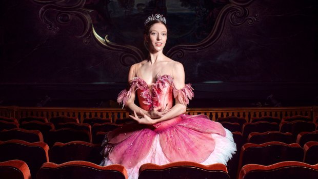 Principal artists Lana Jones dances Aurora in The Sleeping Beauty at the Capitol Theatre from November 11 to 25.