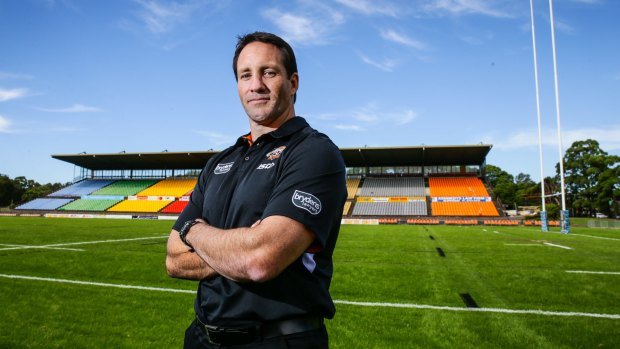 Excited: Wests Tigers’ head of football Mark O’Neill, who won a premiership with the club in 2005.