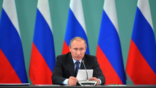 Russian president Vladimir Putin responds to the athletics doping crisis.