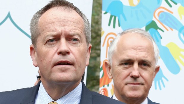 Bill Shorten and Malcolm Turnbull can both point to polls putting themselves in the lead.  