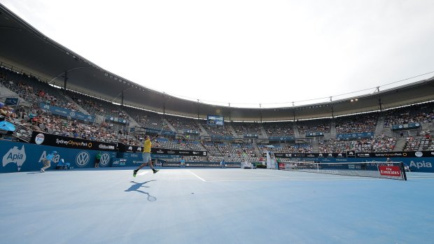 The Sydney Olympic Park Tennis Centre would receive a multimillion-dollar renovation under the proposals.